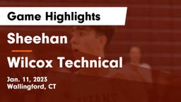 Sheehan  vs Wilcox Technical Game Highlights - Jan. 11, 2023