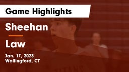 Sheehan  vs Law  Game Highlights - Jan. 17, 2023