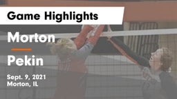 Morton  vs Pekin  Game Highlights - Sept. 9, 2021