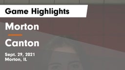 Morton  vs Canton  Game Highlights - Sept. 29, 2021