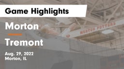 Morton  vs Tremont  Game Highlights - Aug. 29, 2022