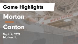 Morton  vs Canton  Game Highlights - Sept. 6, 2022