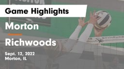 Morton  vs Richwoods  Game Highlights - Sept. 12, 2022