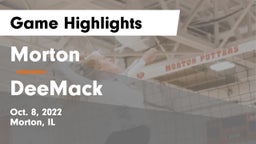 Morton  vs DeeMack Game Highlights - Oct. 8, 2022