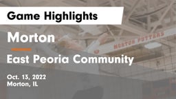 Morton  vs East Peoria Community  Game Highlights - Oct. 13, 2022