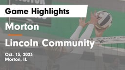 Morton  vs Lincoln Community  Game Highlights - Oct. 13, 2023
