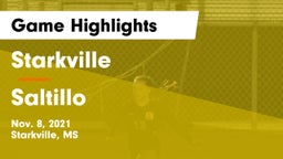 Starkville  vs Saltillo  Game Highlights - Nov. 8, 2021