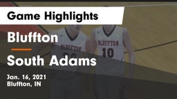 Bluffton  vs South Adams  Game Highlights - Jan. 16, 2021