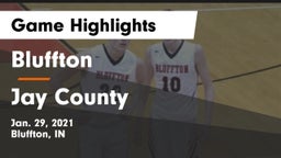 Bluffton  vs Jay County  Game Highlights - Jan. 29, 2021