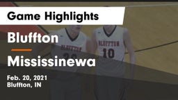 Bluffton  vs Mississinewa  Game Highlights - Feb. 20, 2021