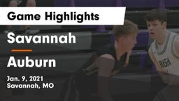 Savannah  vs Auburn  Game Highlights - Jan. 9, 2021