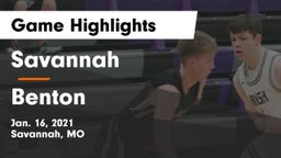 Savannah  vs Benton  Game Highlights - Jan. 16, 2021
