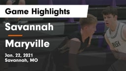 Savannah  vs Maryville  Game Highlights - Jan. 22, 2021