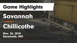 Savannah  vs Chillicothe  Game Highlights - Nov. 26, 2018