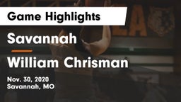 Savannah  vs William Chrisman  Game Highlights - Nov. 30, 2020