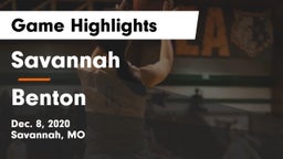 Savannah  vs Benton  Game Highlights - Dec. 8, 2020