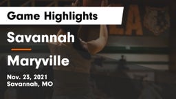 Savannah  vs Maryville  Game Highlights - Nov. 23, 2021