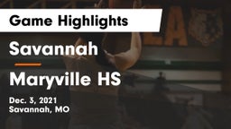 Savannah  vs Maryville HS Game Highlights - Dec. 3, 2021