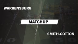 Matchup: Warrensburg High vs. Smith-Cotton  2016