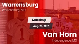 Matchup: Warrensburg High vs. Van Horn  2017
