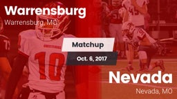 Matchup: Warrensburg High vs. Nevada  2017