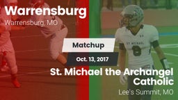 Matchup: Warrensburg High vs. St. Michael the Archangel Catholic  2017