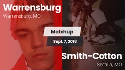 Matchup: Warrensburg High vs. Smith-Cotton  2018