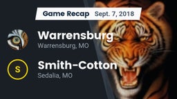 Recap: Warrensburg  vs. Smith-Cotton  2018