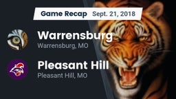 Recap: Warrensburg  vs. Pleasant Hill  2018