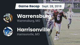 Recap: Warrensburg  vs. Harrisonville  2018