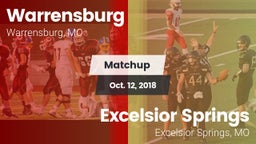 Matchup: Warrensburg High vs. Excelsior Springs  2018