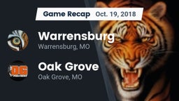 Recap: Warrensburg  vs. Oak Grove  2018