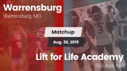 Matchup: Warrensburg High vs. Lift for Life Academy  2019