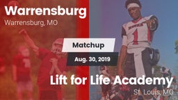 Matchup: Warrensburg High vs. Lift for Life Academy  2019