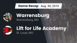 Recap: Warrensburg  vs. Lift for Life Academy  2019