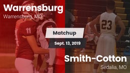 Matchup: Warrensburg High vs. Smith-Cotton  2019