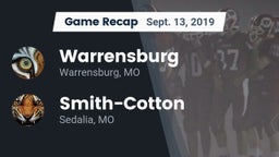 Recap: Warrensburg  vs. Smith-Cotton  2019