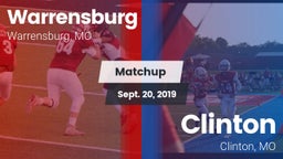 Matchup: Warrensburg High vs. Clinton  2019