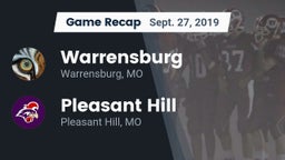 Recap: Warrensburg  vs. Pleasant Hill  2019