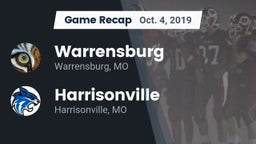 Recap: Warrensburg  vs. Harrisonville  2019