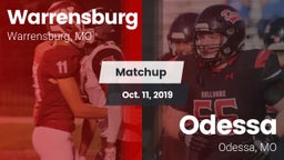 Matchup: Warrensburg High vs. Odessa  2019