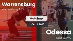 Matchup: Warrensburg High vs. Odessa  2020