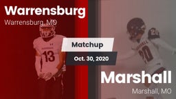 Matchup: Warrensburg High vs. Marshall  2020