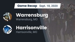 Recap: Warrensburg  vs. Harrisonville  2020