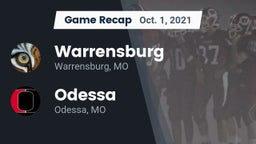 Recap: Warrensburg  vs. Odessa  2021