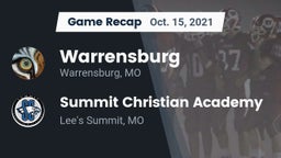 Recap: Warrensburg  vs. Summit Christian Academy 2021