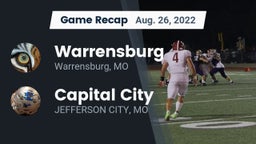 Recap: Warrensburg  vs. Capital City   2022