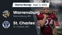 Recap: Warrensburg  vs. St. Charles  2022
