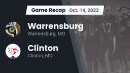 Recap: Warrensburg  vs. Clinton  2022