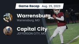 Recap: Warrensburg  vs. Capital City   2023